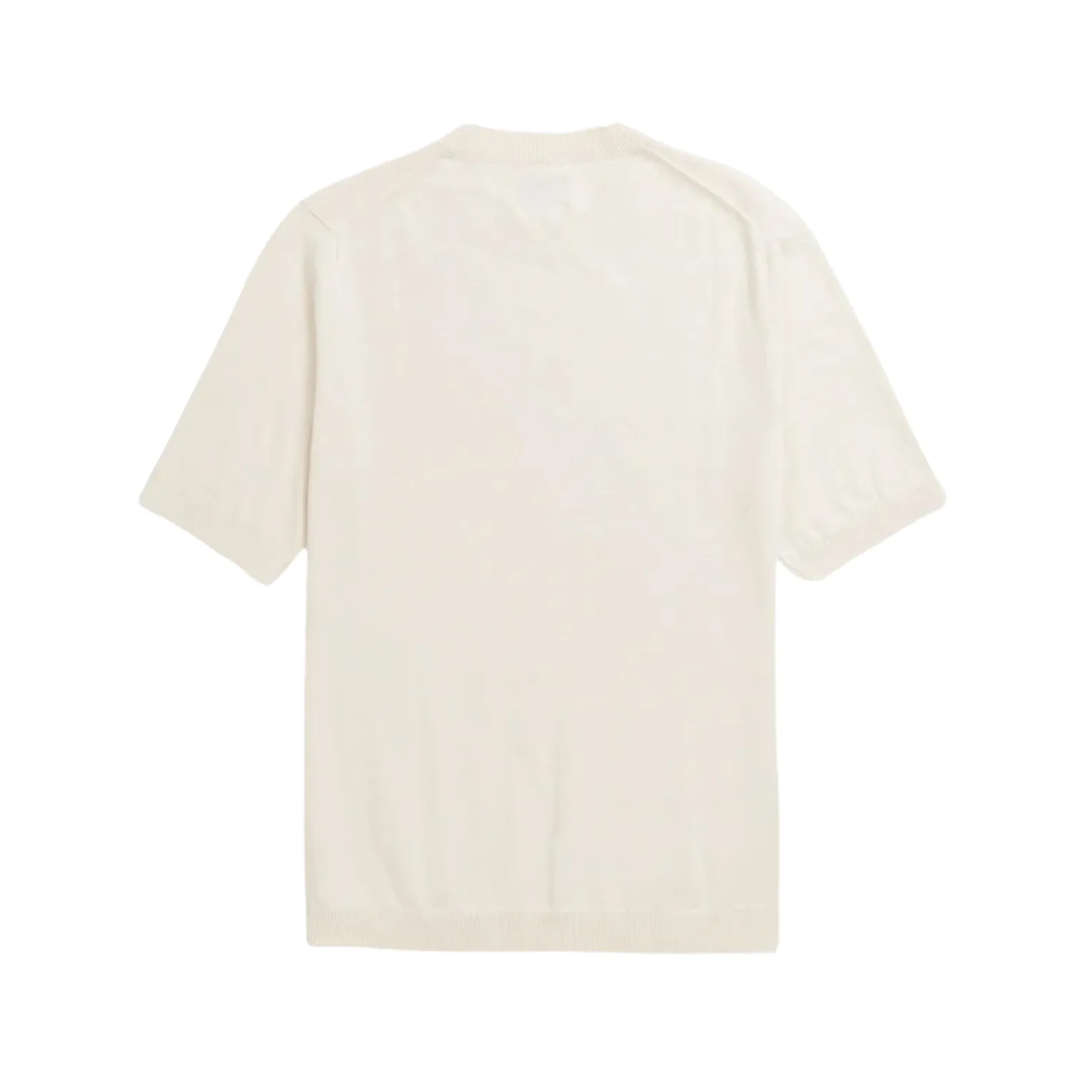 Rhys Cotton Linen T-shirt - Kit White