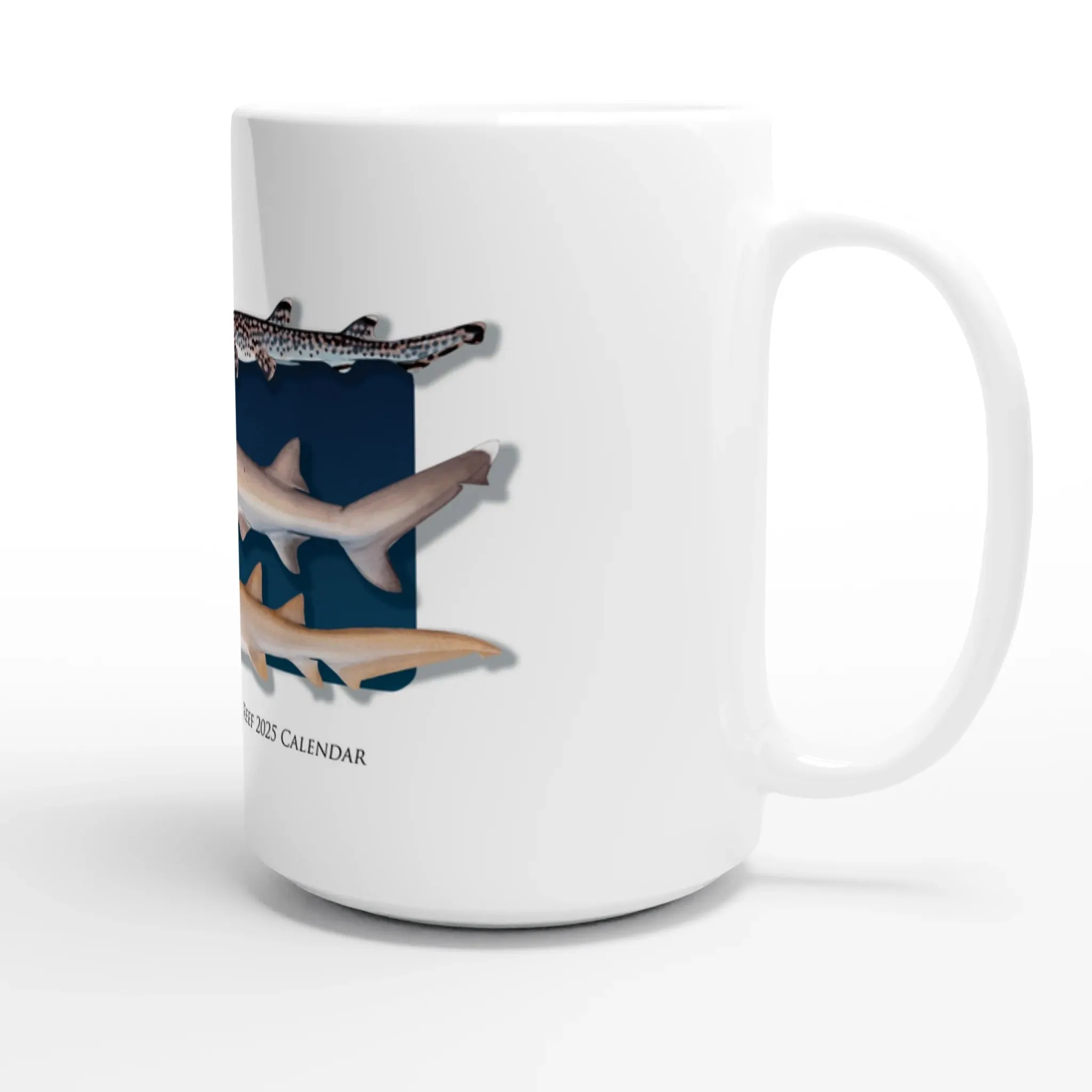 Sharks and Rays of the Coral Reef - Mug