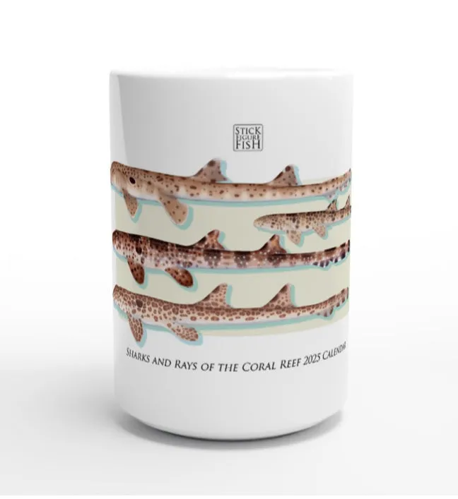 Sharks and Rays of the Coral Reef - Mug