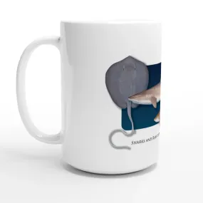 Sharks and Rays of the Coral Reef - Mug