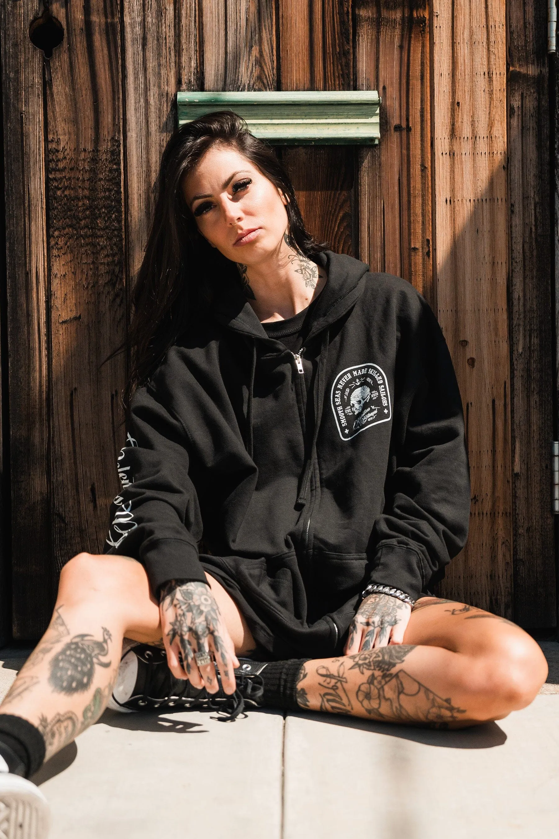 Skilled Sailor Premium Zip-Up Hoodie