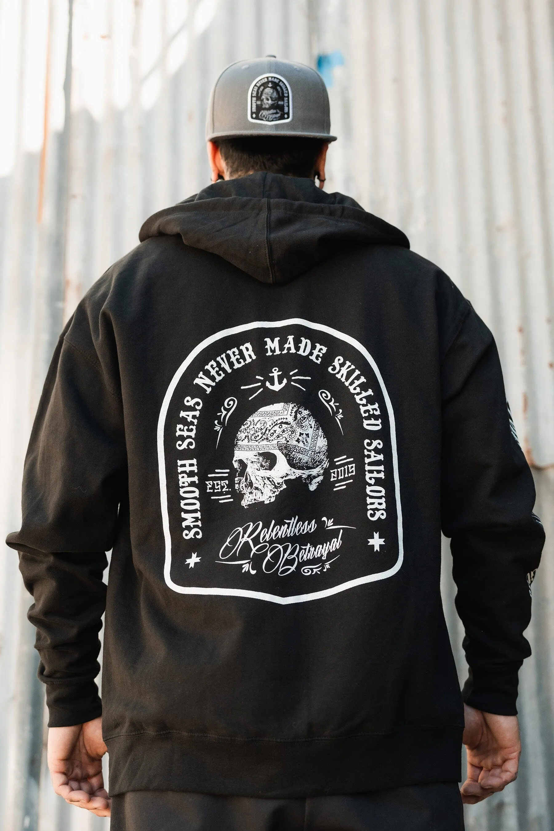 Skilled Sailor Premium Zip-Up Hoodie