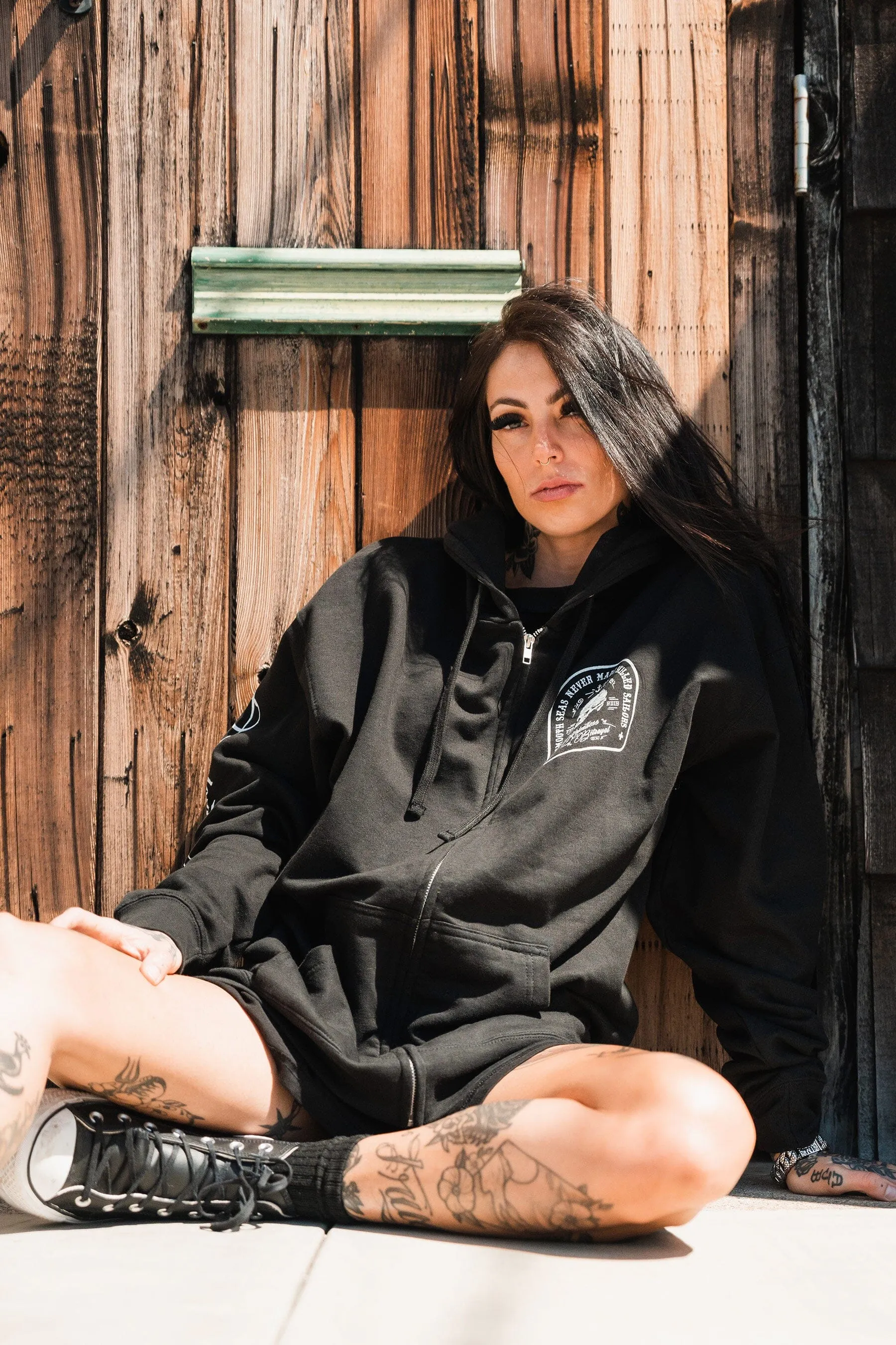 Skilled Sailor Premium Zip-Up Hoodie