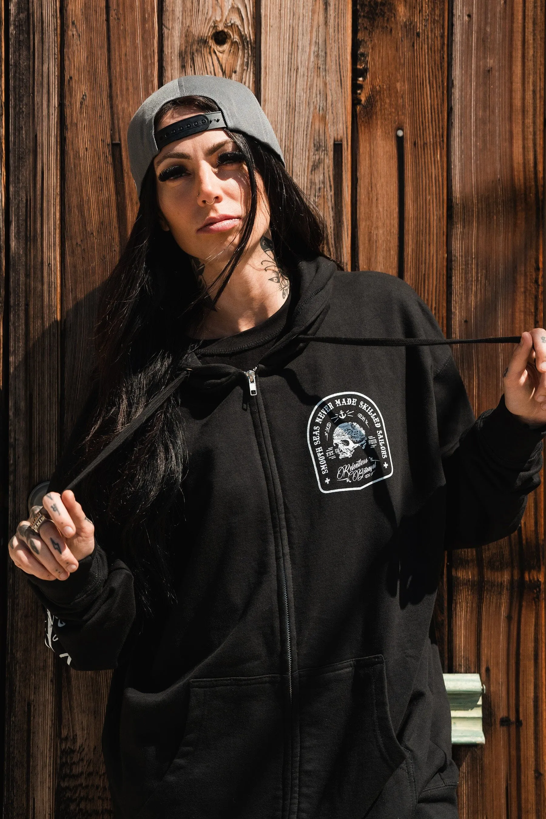 Skilled Sailor Premium Zip-Up Hoodie