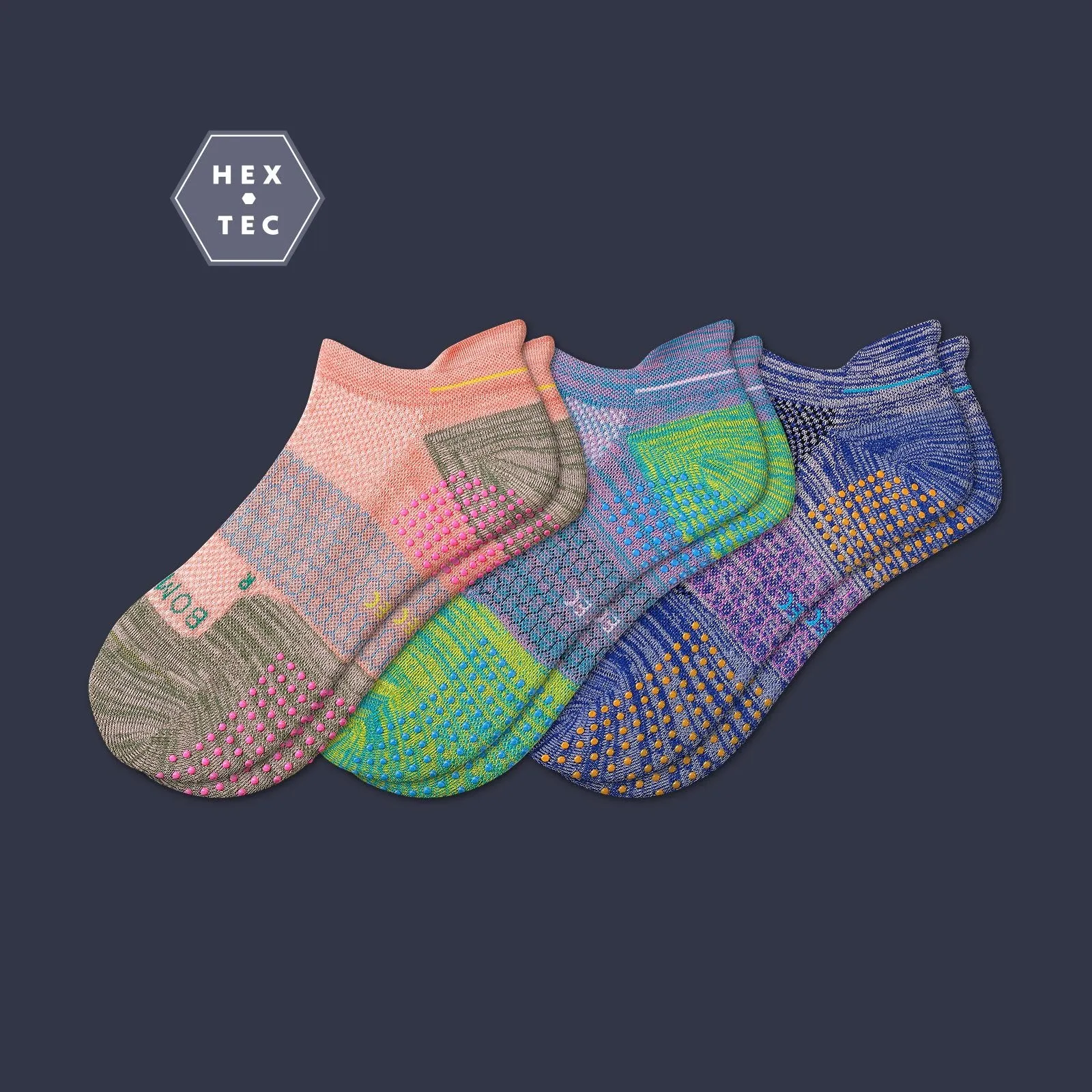 Women's Performance Gripper Ankle Sock 3-Pack