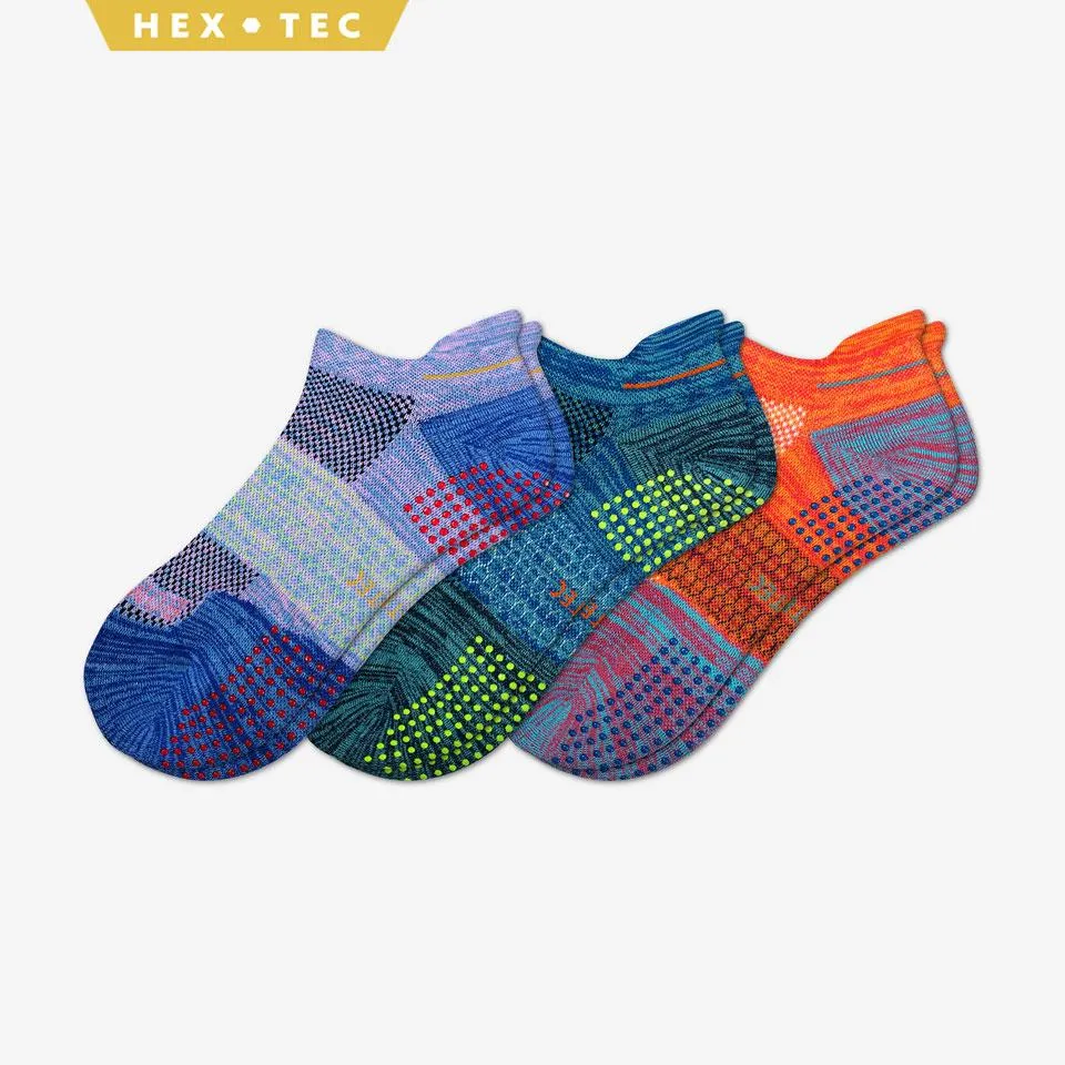 Women's Performance Gripper Ankle Sock 3-Pack