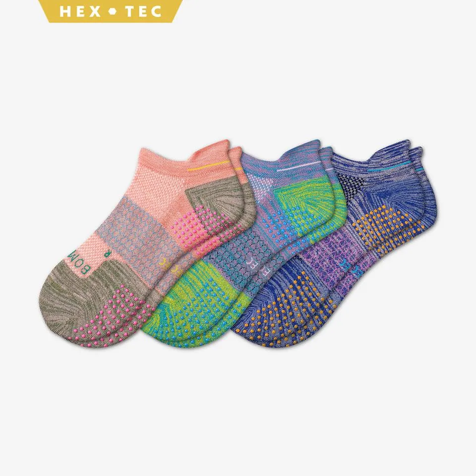 Women's Performance Gripper Ankle Sock 3-Pack